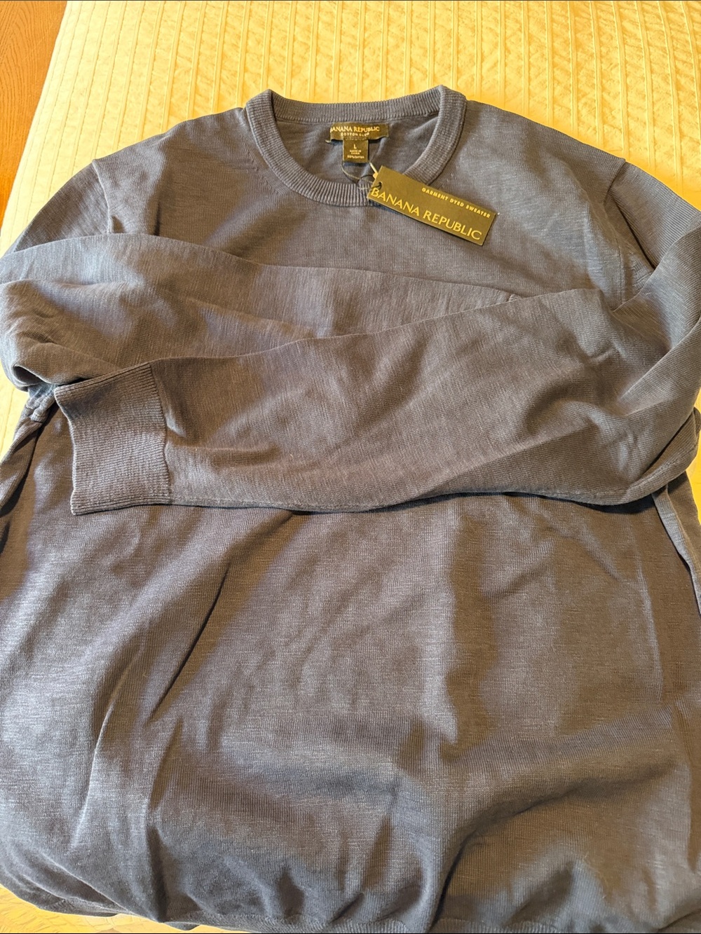 Banana Republic Men’s Crewneck Sweatshirt - Slate